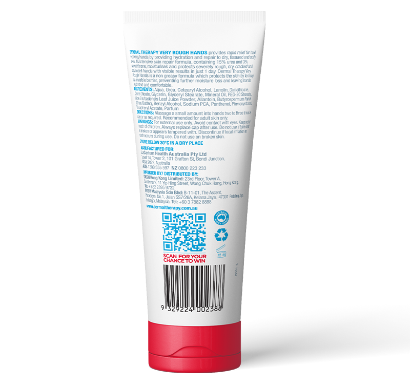 Very Rough Dermal Therapy Very Rough Hand Balm 100g - Diabetes Essentials